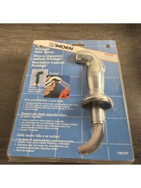 Moen Protégé Side Spray 100107 Polished Chrome Genuine New In Package